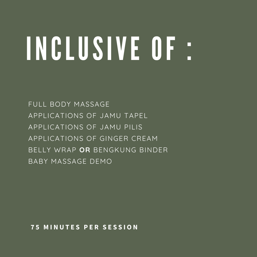 Deluxe Jamu Post-Natal Massage