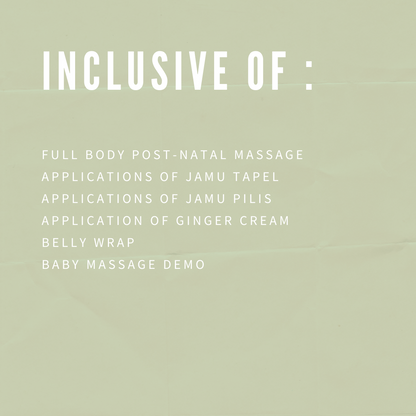 Classical Jamu Post-Natal Massage