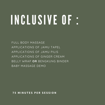 Deluxe Jamu Post-Natal Massage
