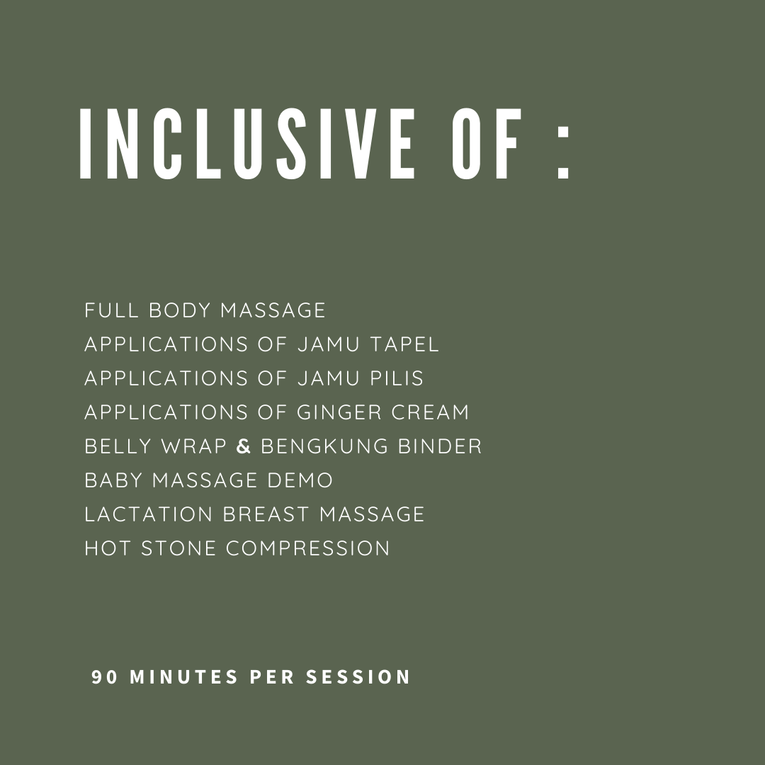 Royale Jamu Post-Natal Massage