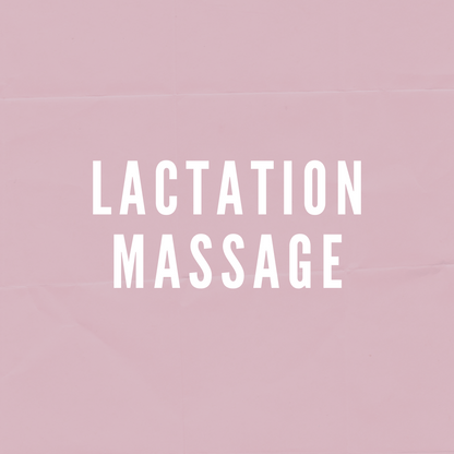 Lactation Breast Massage
